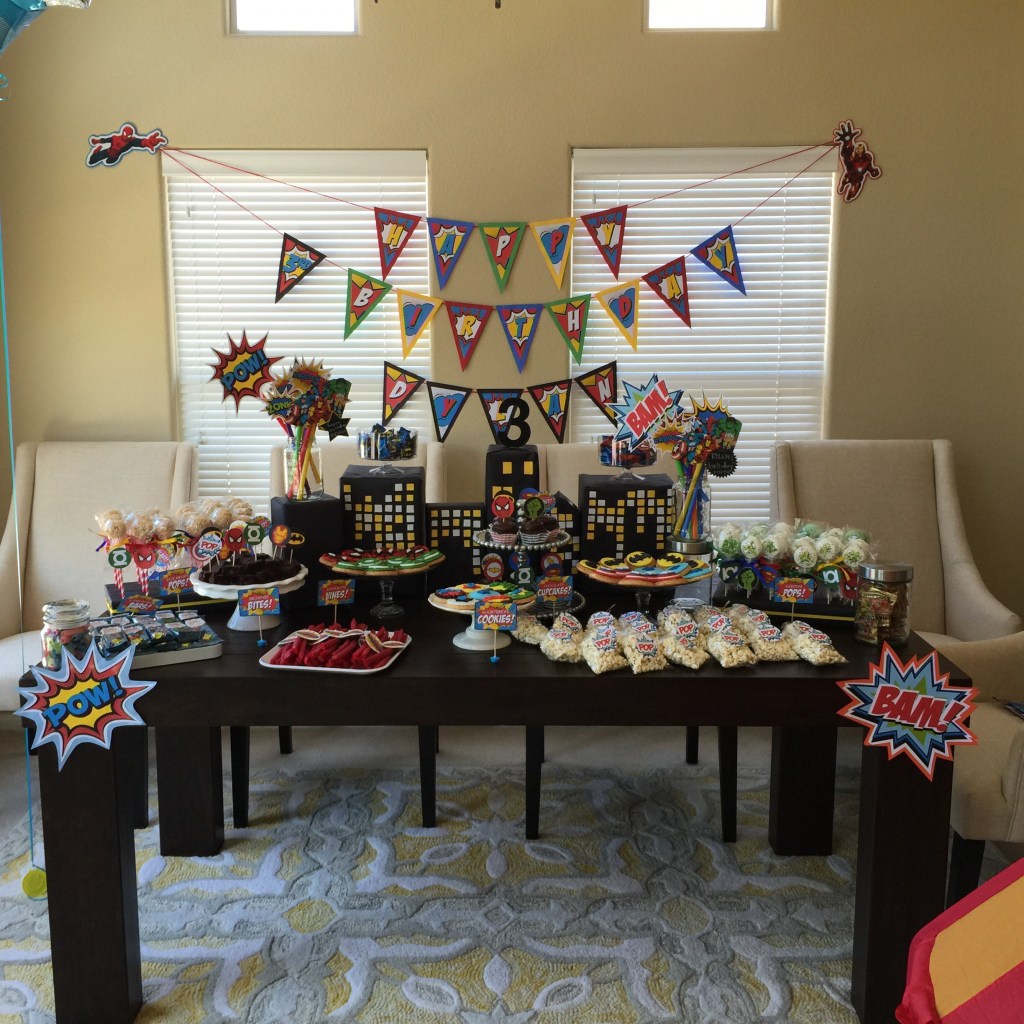 SuperHero Party!